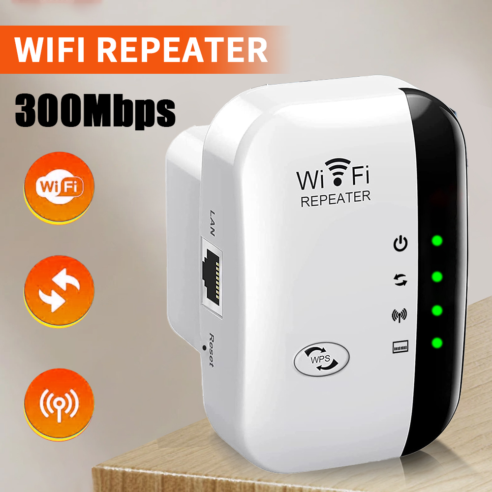 Wifi Range Extender - Amplificador de Señal WiFi Inalámbrico 2.4G,
