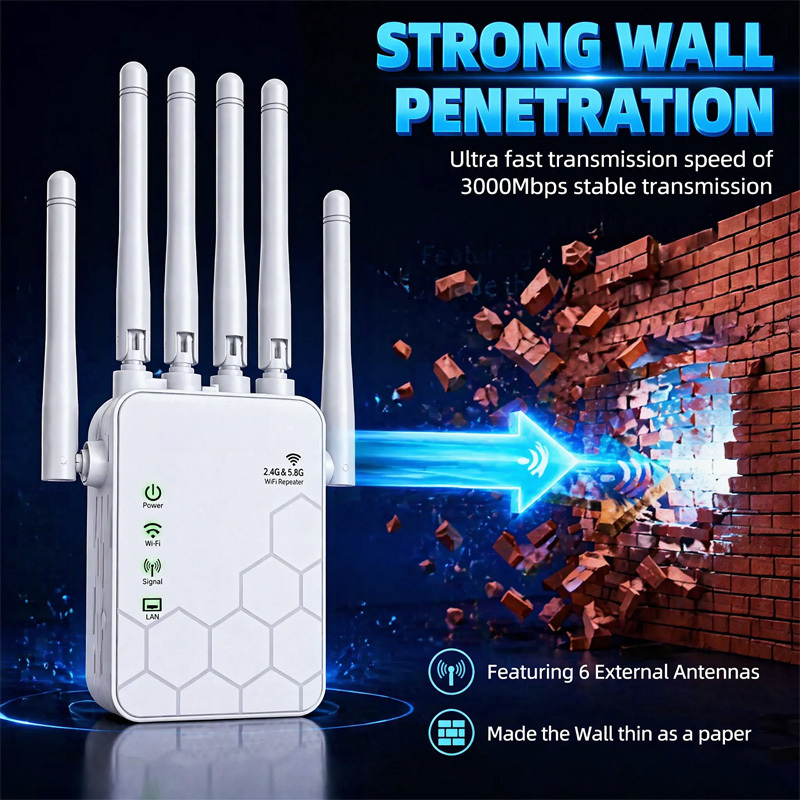 Wifi Range Extender - Extensor WiFi 6 AX1800 de Doble