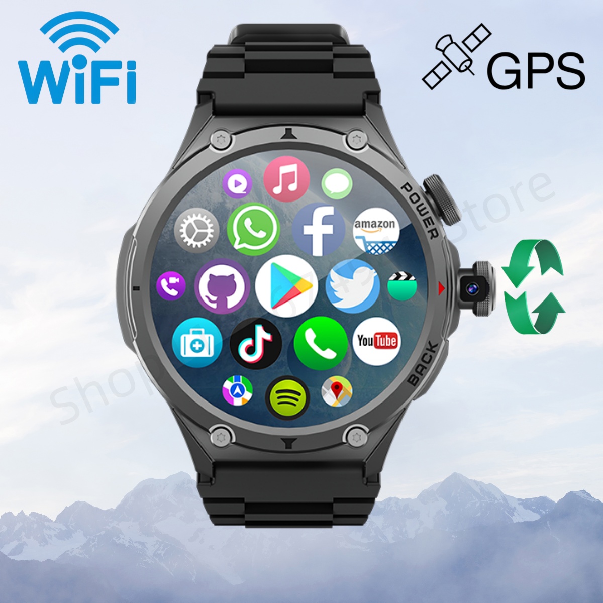 4G Lte Router Sim - Reloj inteligente H12 4G LTE con