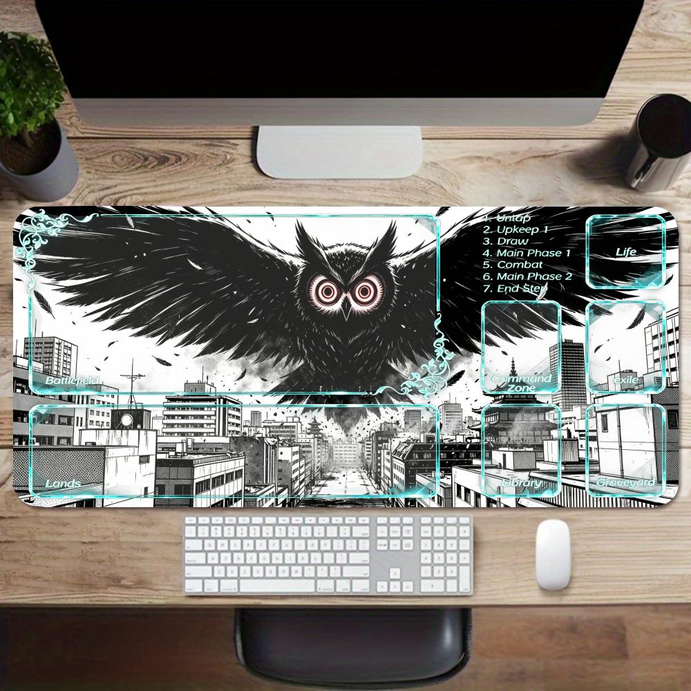 Office Tech Desk - Alfombrilla de ratón City Dark Beast