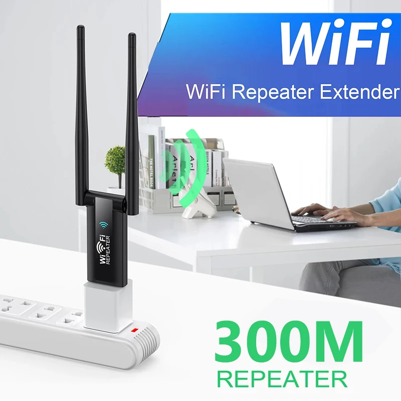 Wifi Range Extender - KEBIDUMEI Amplificador de Señal WiFi USB