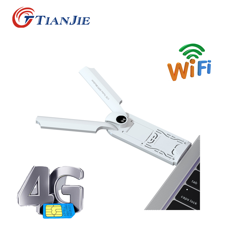 4G Lte Router Sim - TIANJIE-enrutador móvil 4g, módem con distribución