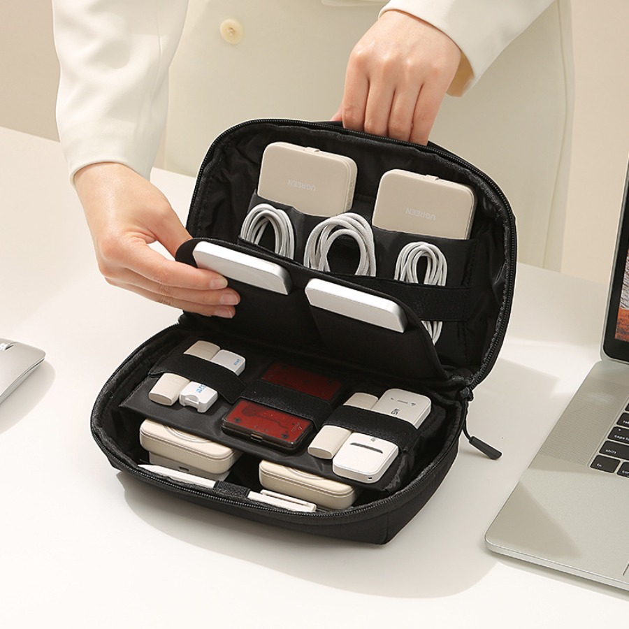 Office Tech Bag - Organizador de Cables Portátil para Viajes,