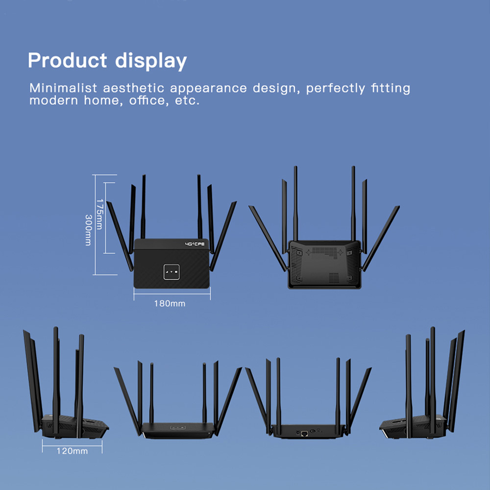 Router Wifi CPE914 OEM Desbloq - 4G Lte Router Sim reseña y precio