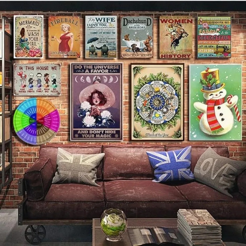 CIFBUY Letrero de metal durade - Tech Office Wall Art reseña y precio