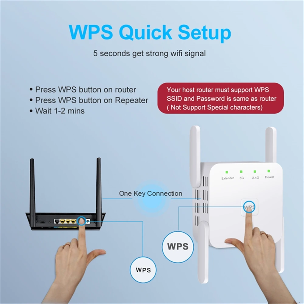 Repetidor WiFi Inalámbrico de  - Wifi Range Extender reseña y precio