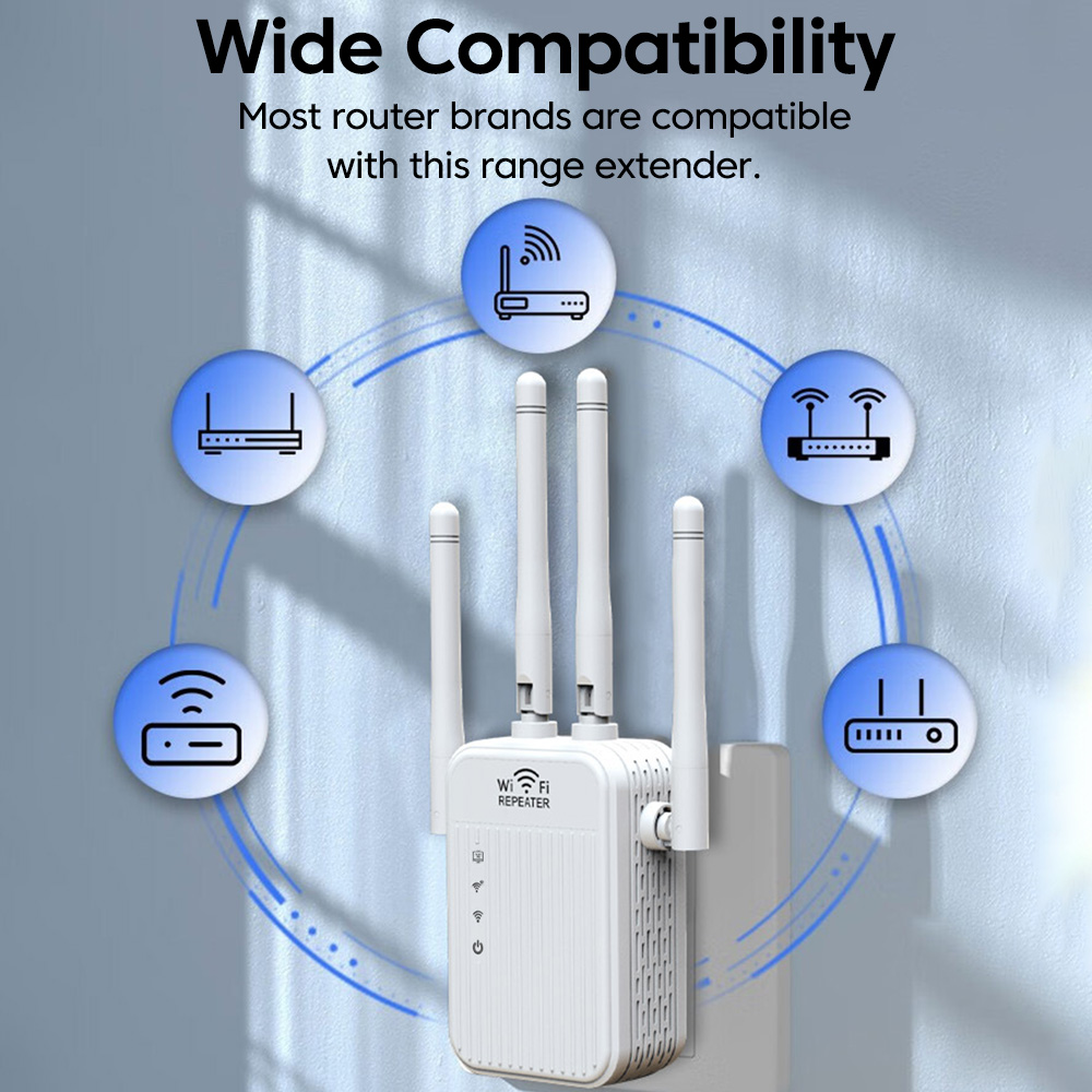 Repetidor WiFi Inalámbrico de  - Wifi Range Extender reseña y precio