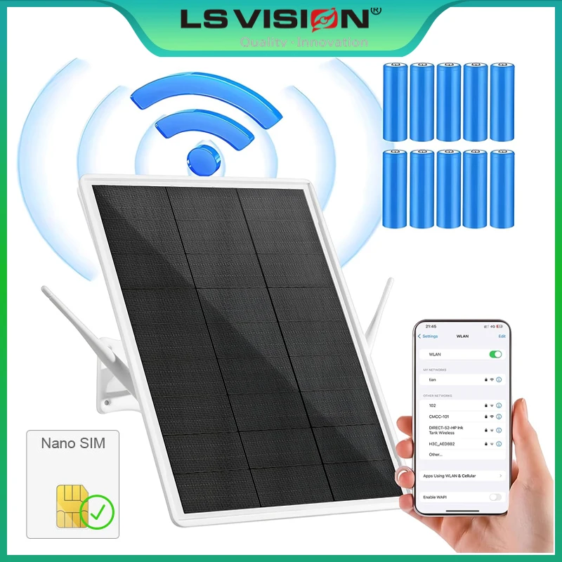 LS VISION-enrutador módem Sola - 4G Lte Router Sim reseña y precio