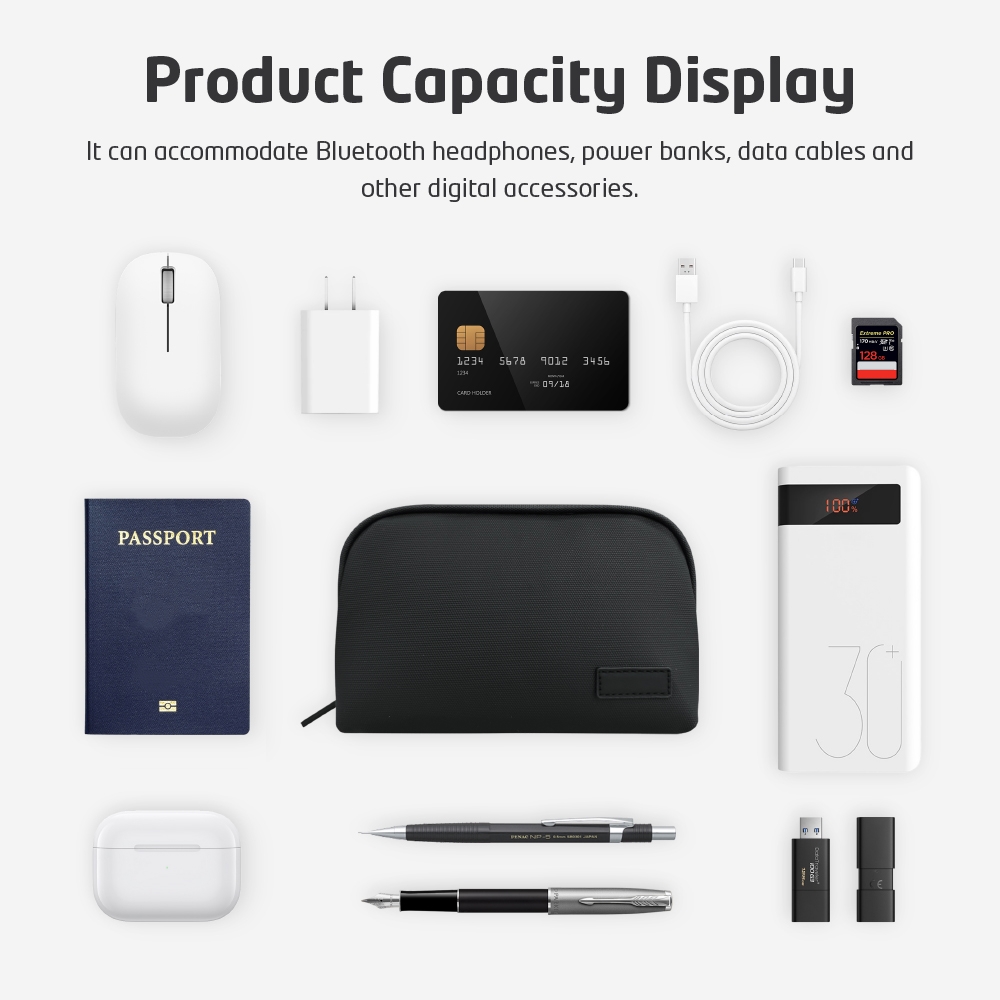 Estuche Ligero Resistente al A - Office Tech Bag reseña y precio
