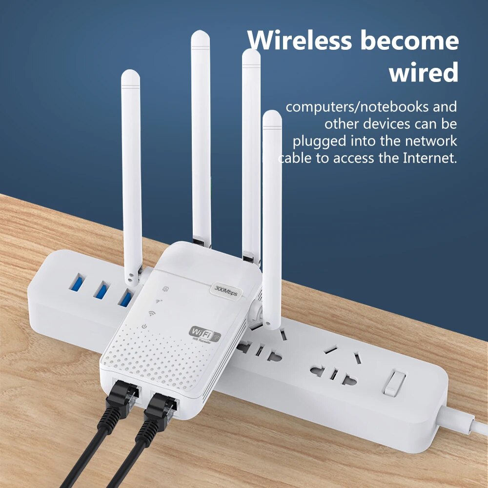 Repetidor WiFi inalámbrico de  - Wifi Range Extender reseña y precio