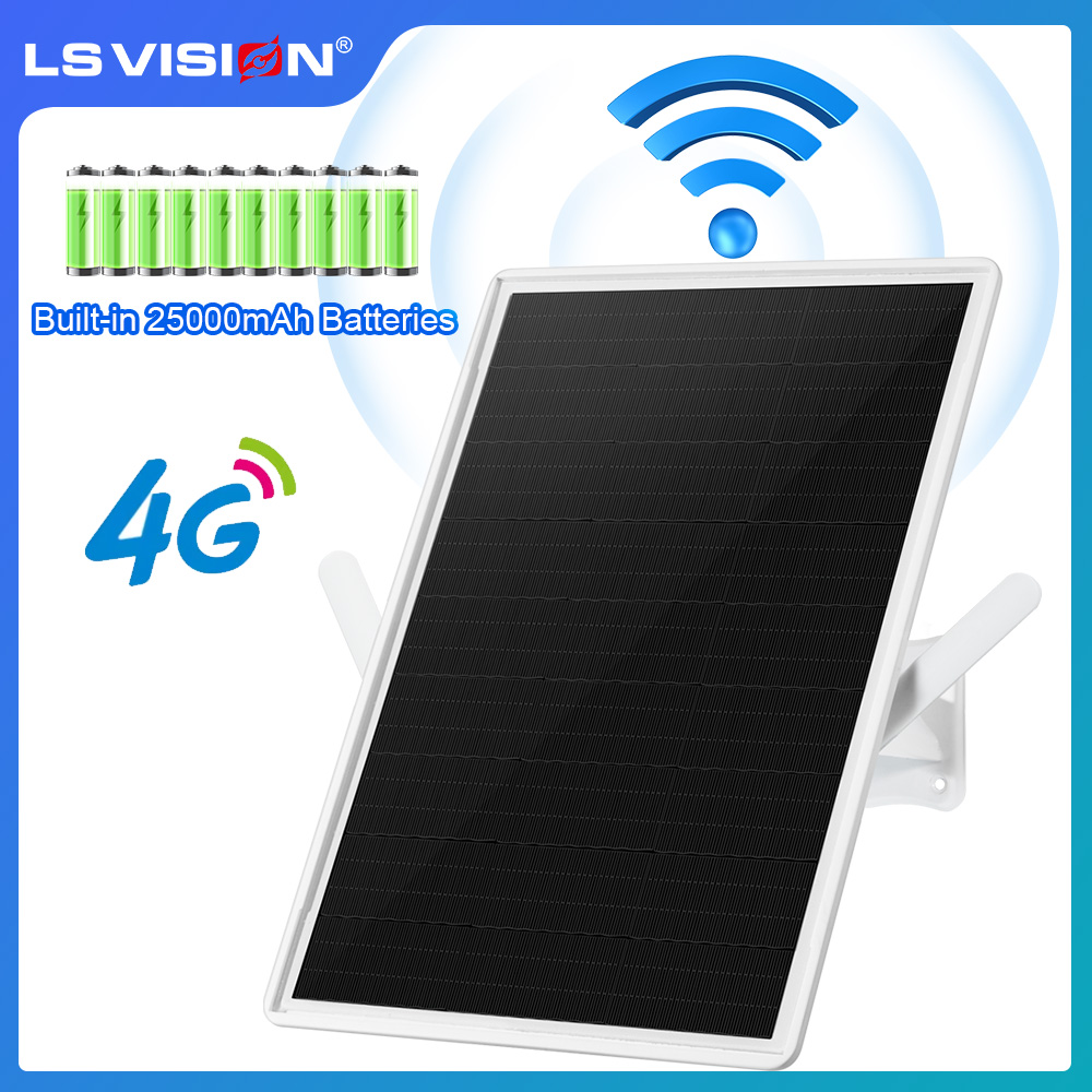 LS VISION-enrutador Solar 4G L - 4G Lte Router Sim reseña y precio