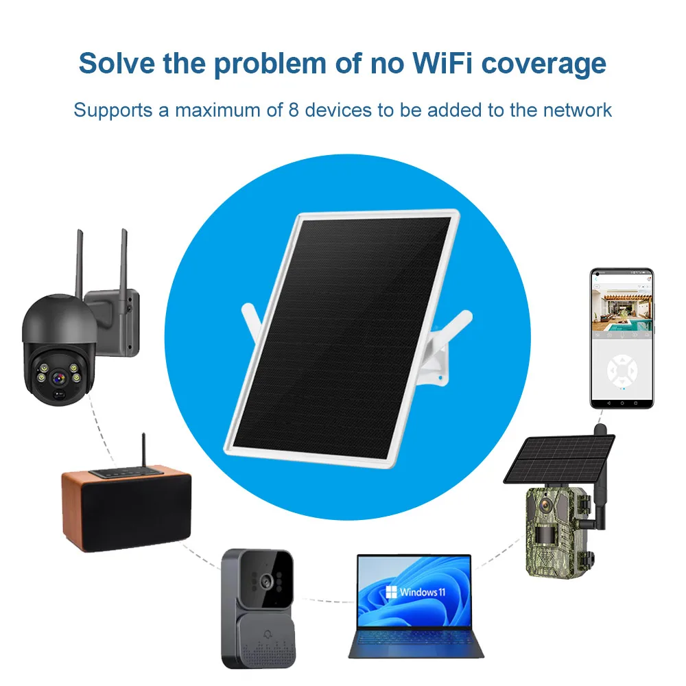 LS VISION-enrutador Solar 4G L - 4G Lte Router Sim reseña y precio