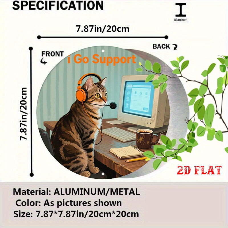 CIFBUY Arte de pared de alumin - Tech Office Wall Art reseña y precio