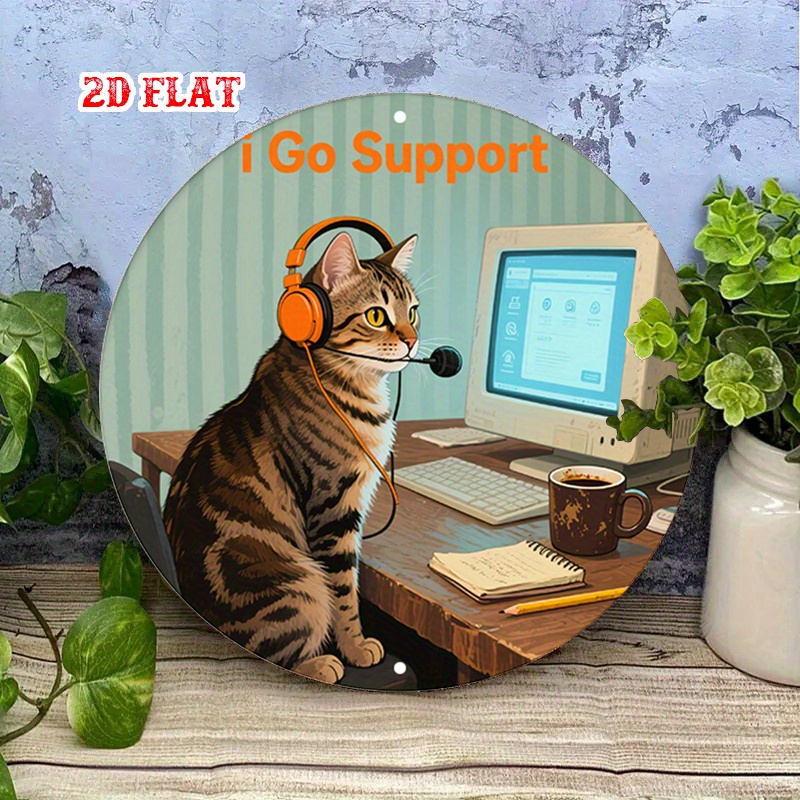 CIFBUY Arte de pared de alumin - Tech Office Wall Art reseña y precio