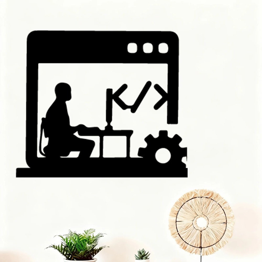 Arte Metálico Moderno para Par - Tech Office Wall Art reseña y precio