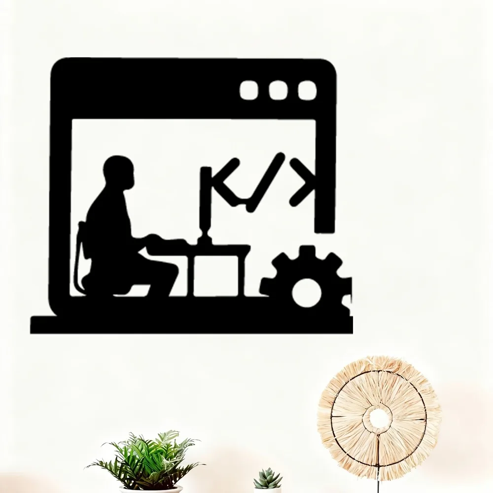 CIFBUY Arte de pared de metal, - Tech Office Wall Art reseña y precio