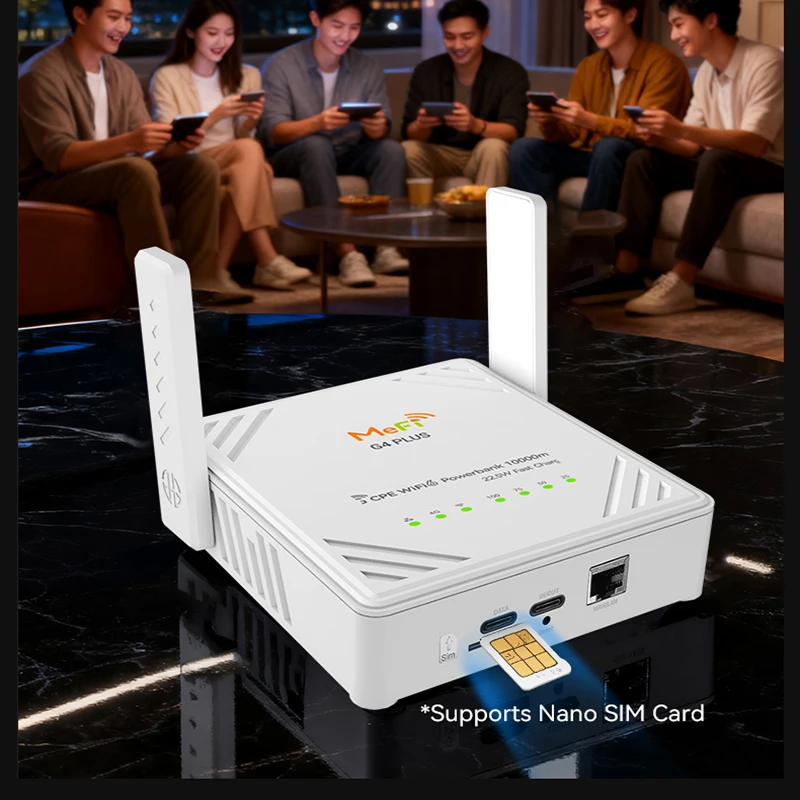 Router WIFI 4G TIANJIE, Módem  - 4G Lte Router Sim reseña y precio