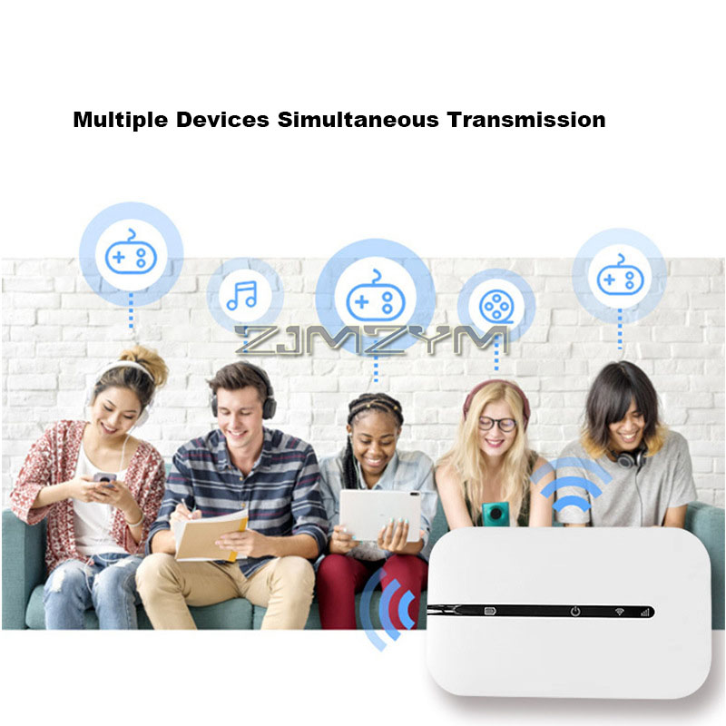 Enrutador de punto de acceso W - 4G Lte Router Sim reseña y precio