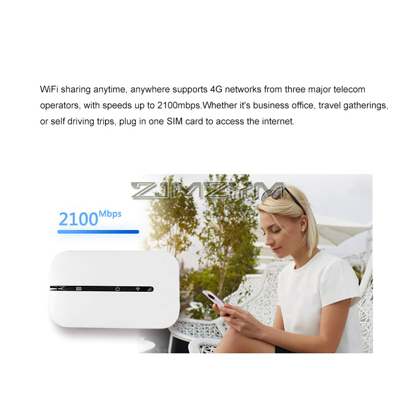 Enrutador de punto de acceso W - 4G Lte Router Sim reseña y precio