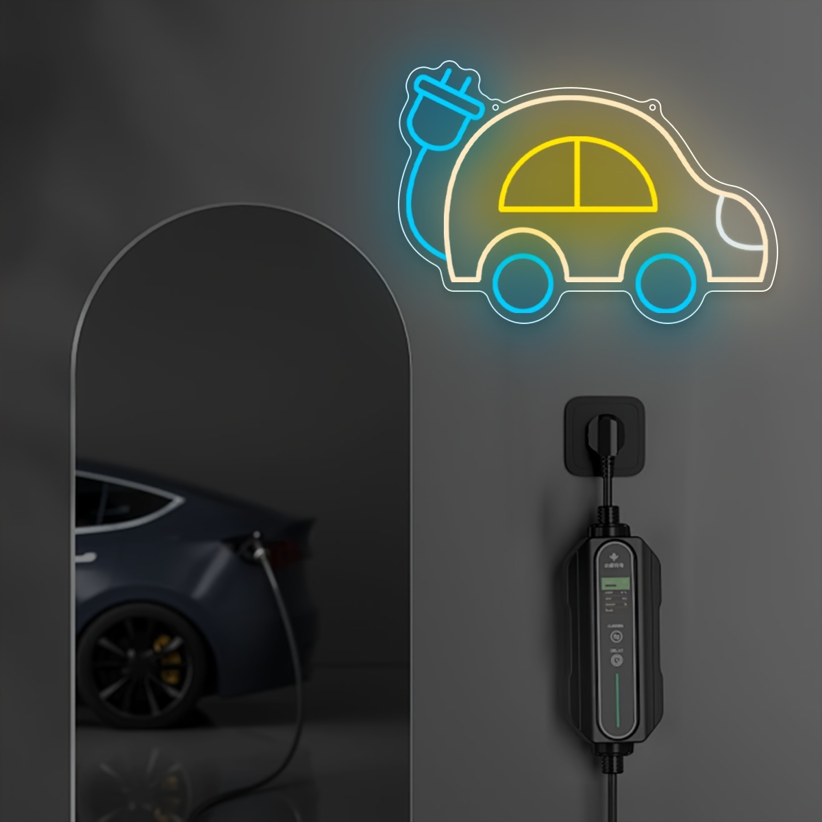 Letrero LED de Neón con Temáti - Tech Office Wall Art reseña y precio